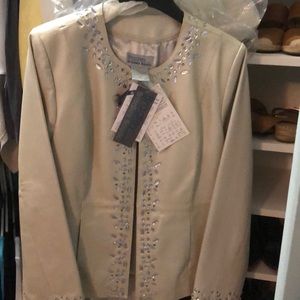 Bradley Bayou metallic leather jacket